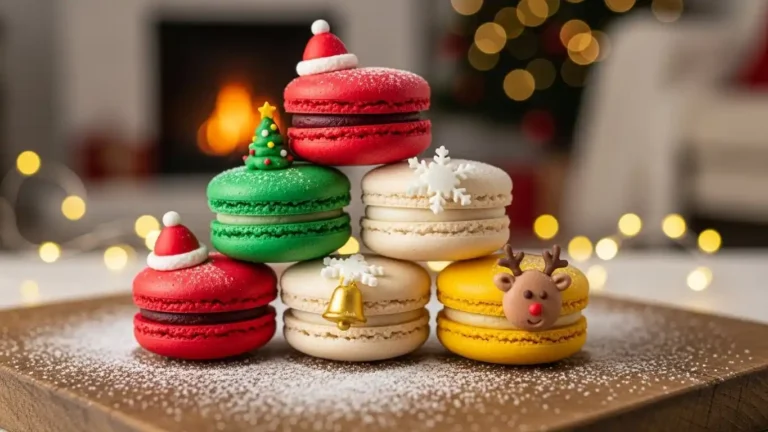 Santa-Claus-Macarons