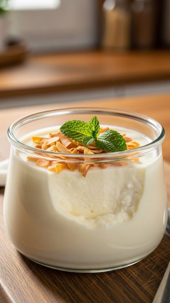 coconut-pudding-recipe-garnished-with-coconut
