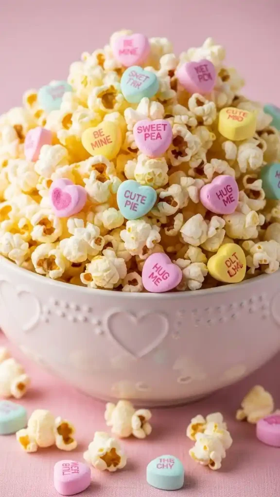 conversation-heart-popcorn