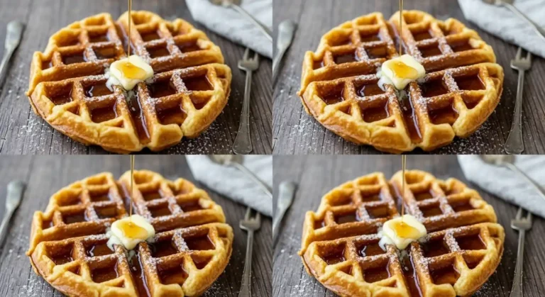 crispy-homemade-waffles-recipe