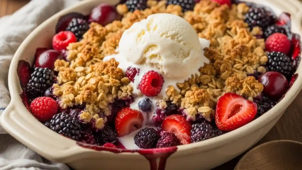 mixed-berry-crisp-recipe