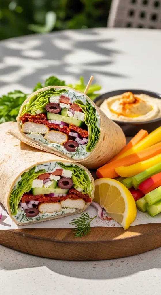 mediterranean-style-lunch-wraps