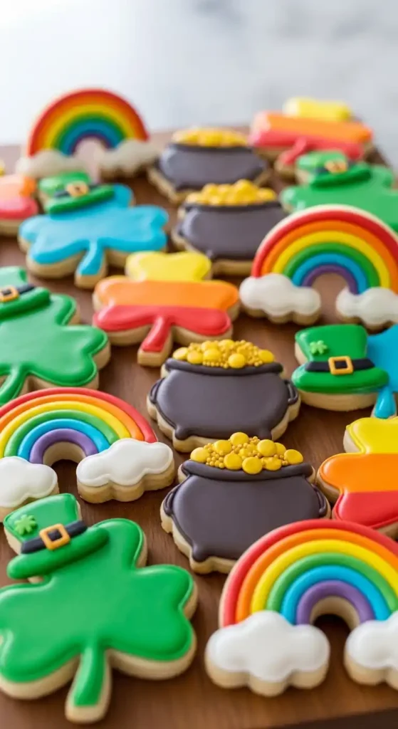 rainbow-st-patricks-day-cookies
