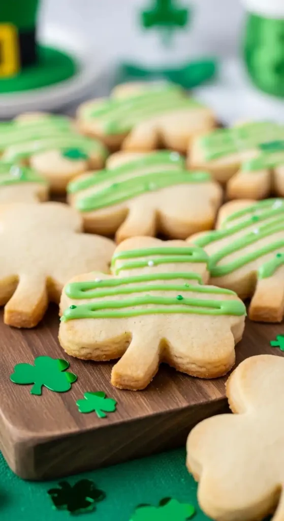 shamrock-shortbread-cookies