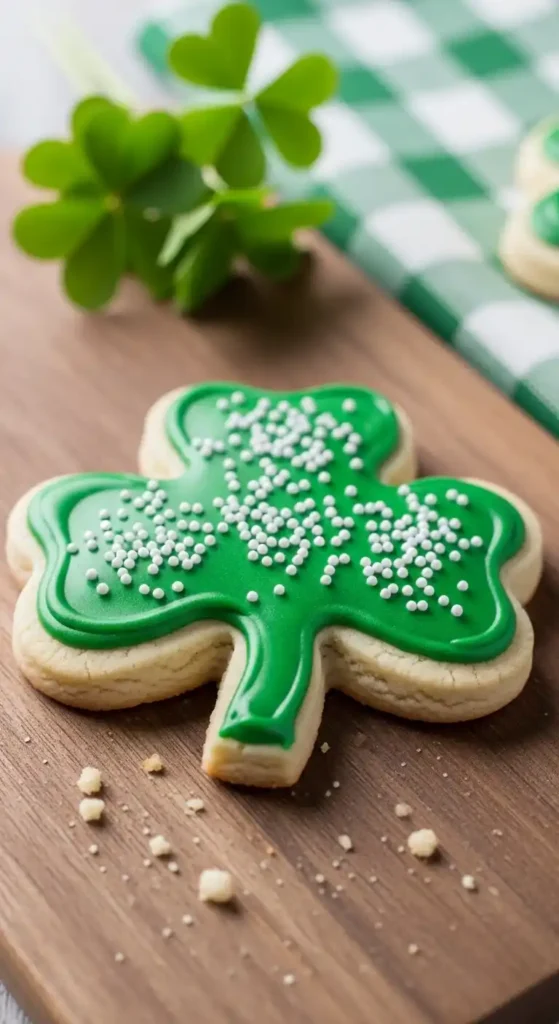 shamrock-sugar-cookies